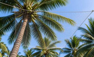 Coconut Tree Safety Nets